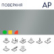HPL панель 435x385x12 мм (913143), декор 0075, бренд - Fundermax